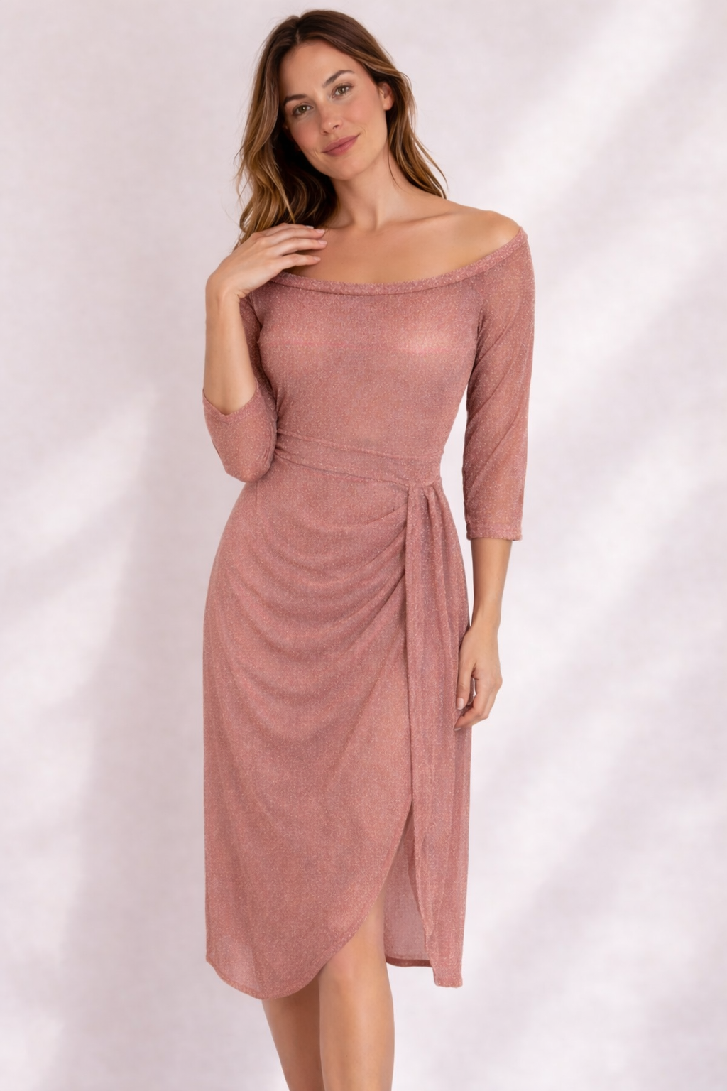 Juventina - Abito Elegante Glitterato Donna Contemporaneo