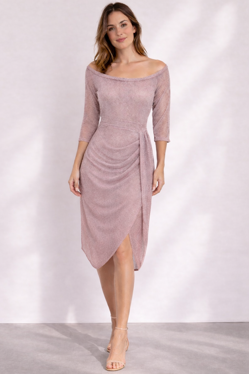 Juventina - Abito Elegante Glitterato Donna Contemporaneo