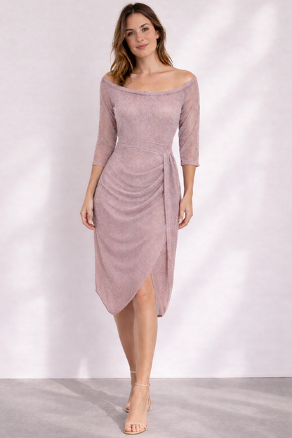 Juventina - Abito Elegante Glitterato Donna Contemporaneo