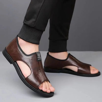 Nestore - Sandali Uomo Comodi Stile Casual Elegante