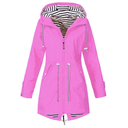 Alessia – Giacca Impermeabile Leggera da Donna Outdoor