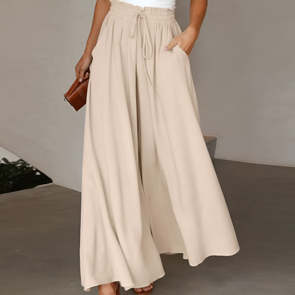 Jolanda – Gonna Pantalone Casual Con Pratico Elastico In Vita