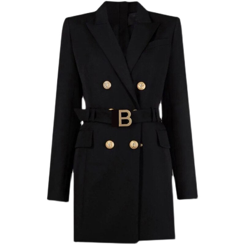 Fabiana – Abito Blazer Doppiopetto Con Cintura