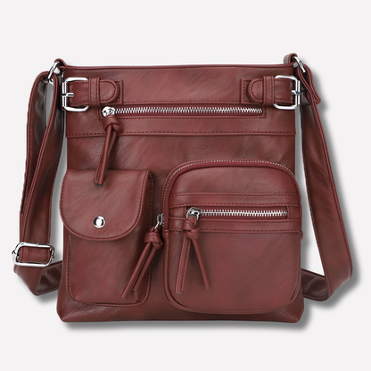 Isotta – Borsa A Tracolla Funzionale Con Pratiche Tasche Multiple