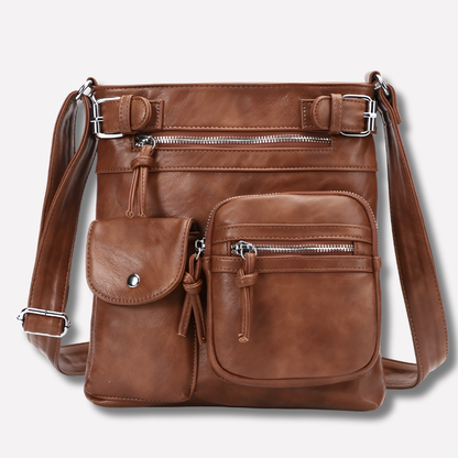 Isotta – Borsa A Tracolla Funzionale Con Pratiche Tasche Multiple