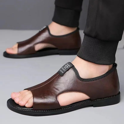 Nestore - Sandali Uomo Comodi Stile Casual Elegante