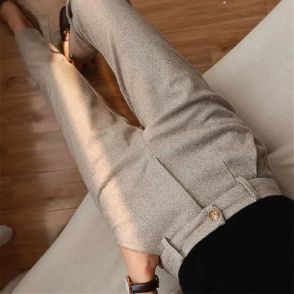 Tito - Pantaloni Eleganti Uomo Stile Classico Moderno
