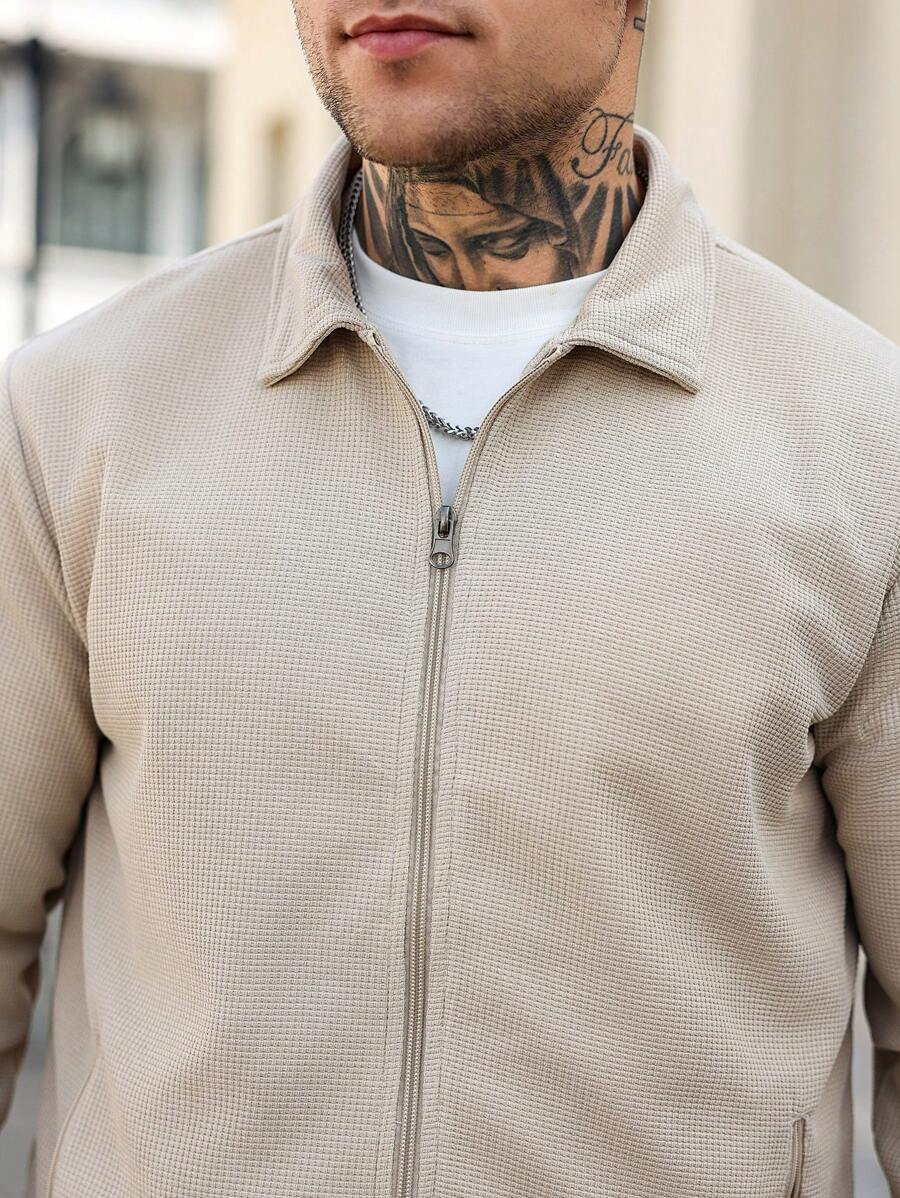 Agostino – Set Due Pezzi Casual Tinta Unita Con Vestibilità Ampia