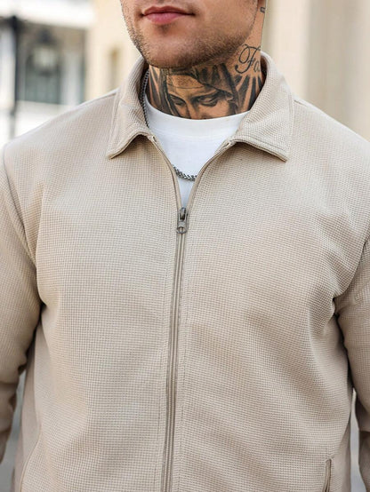 Agostino – Set Due Pezzi Casual Tinta Unita Con Vestibilità Ampia