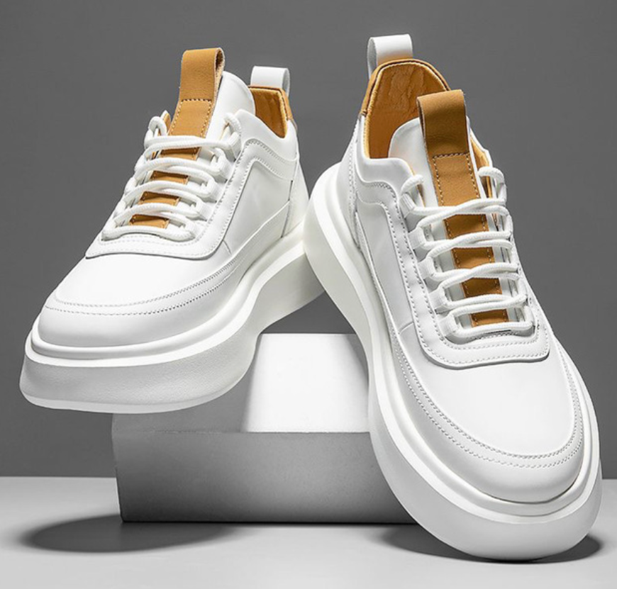 Flavio - Sneakers Uomo Estive Bianche Senza Tempo