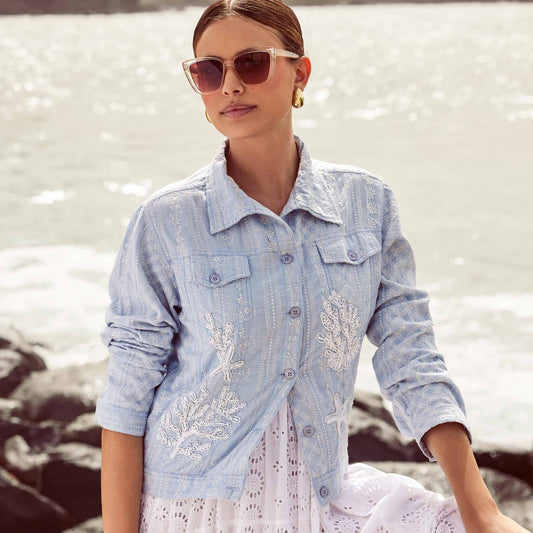 Heidi - Giacca Chic Stile Côte d’Azur