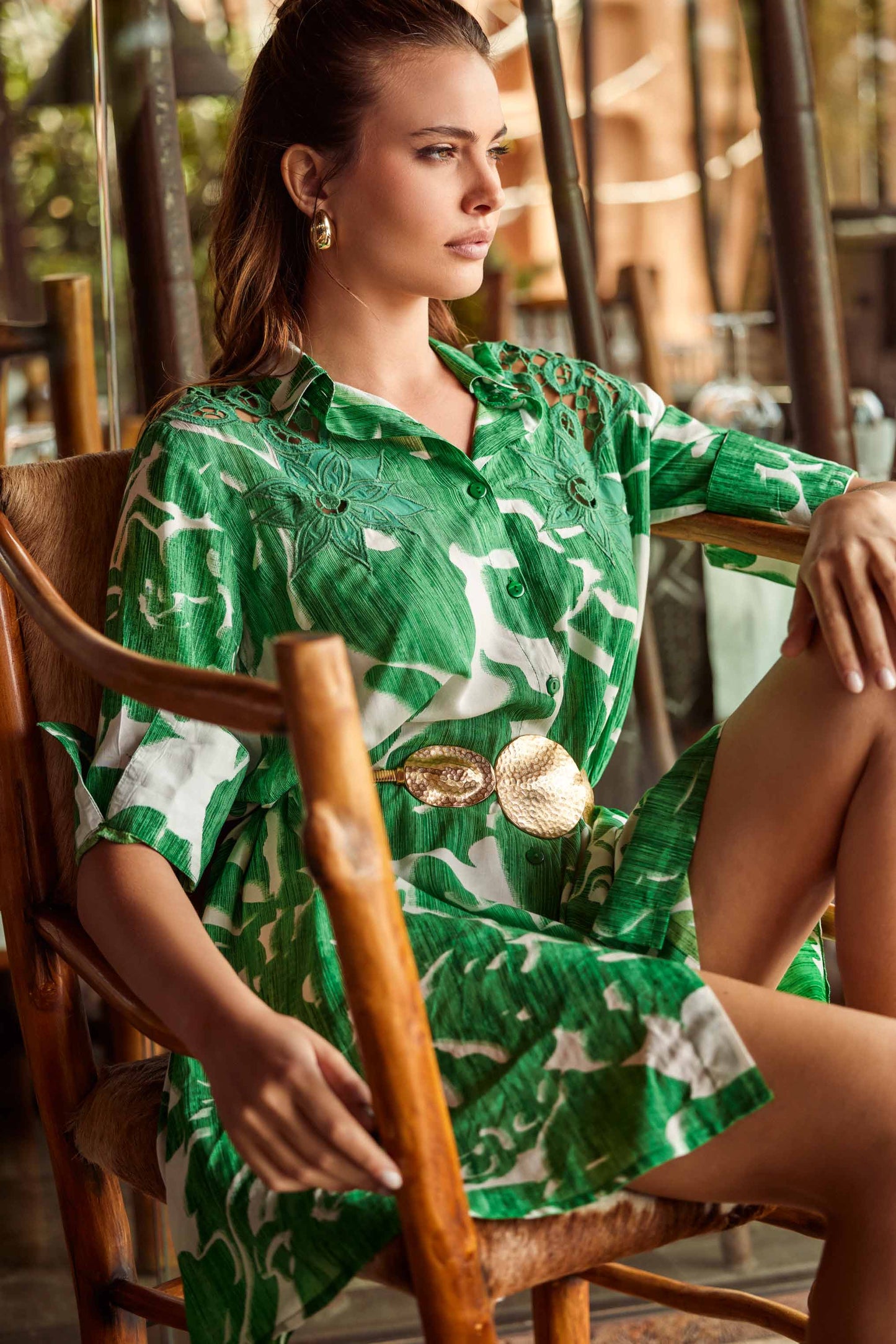 Alma – Abito Camicia Stile Camille Chic e Leggero
