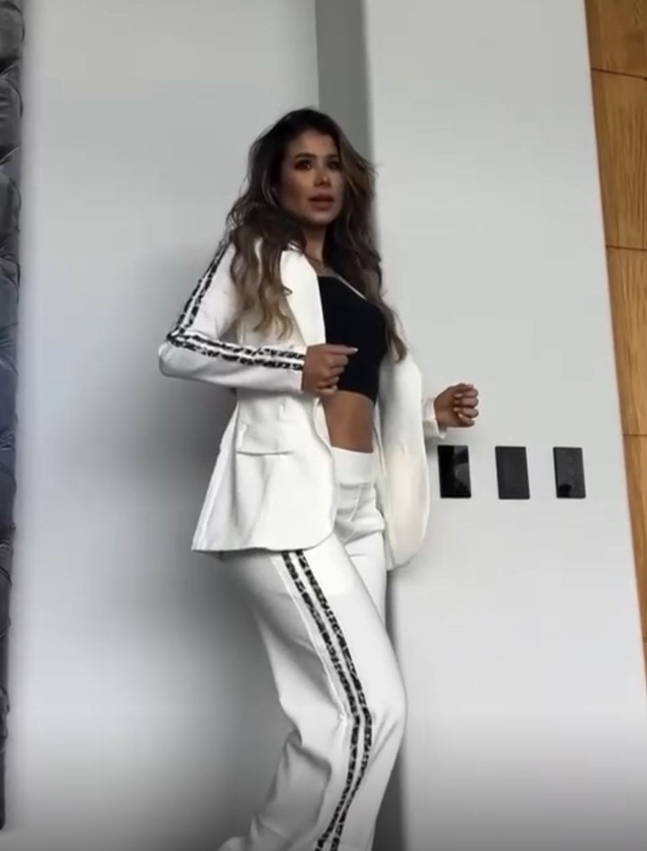 Harmony - Coordinato Donna a Righe Fantasia