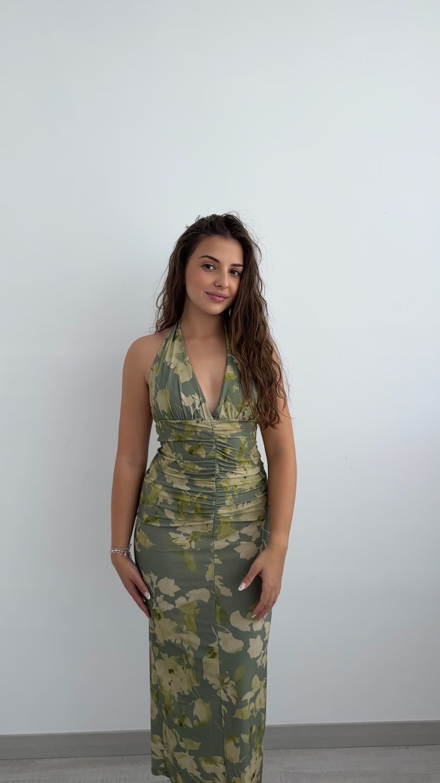 Katiuscia – Abito Midi A Silhouette Svasata Con Vestibilità Regolabile