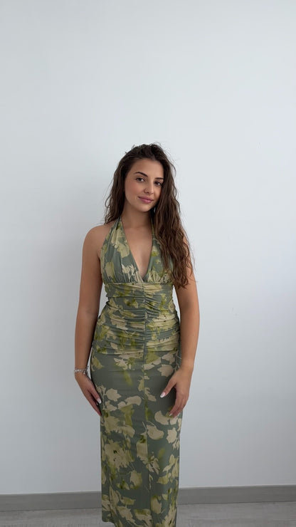 Katiuscia – Abito Midi A Silhouette Svasata Con Vestibilità Regolabile