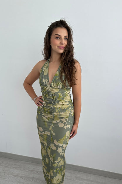 Katiuscia – Abito Midi A Silhouette Svasata Con Vestibilità Regolabile