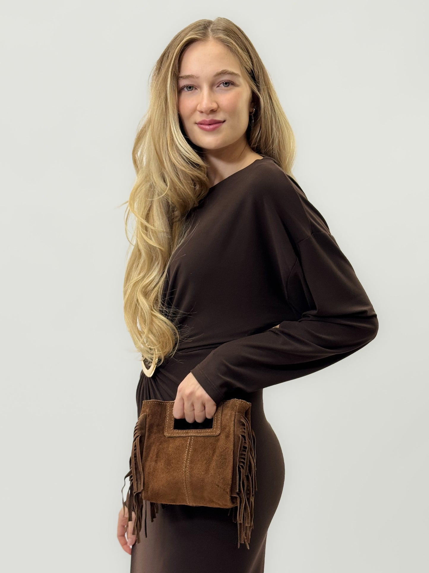Desirée – Borsa Mini Con Dettaglio Frange E Stile Dinamico