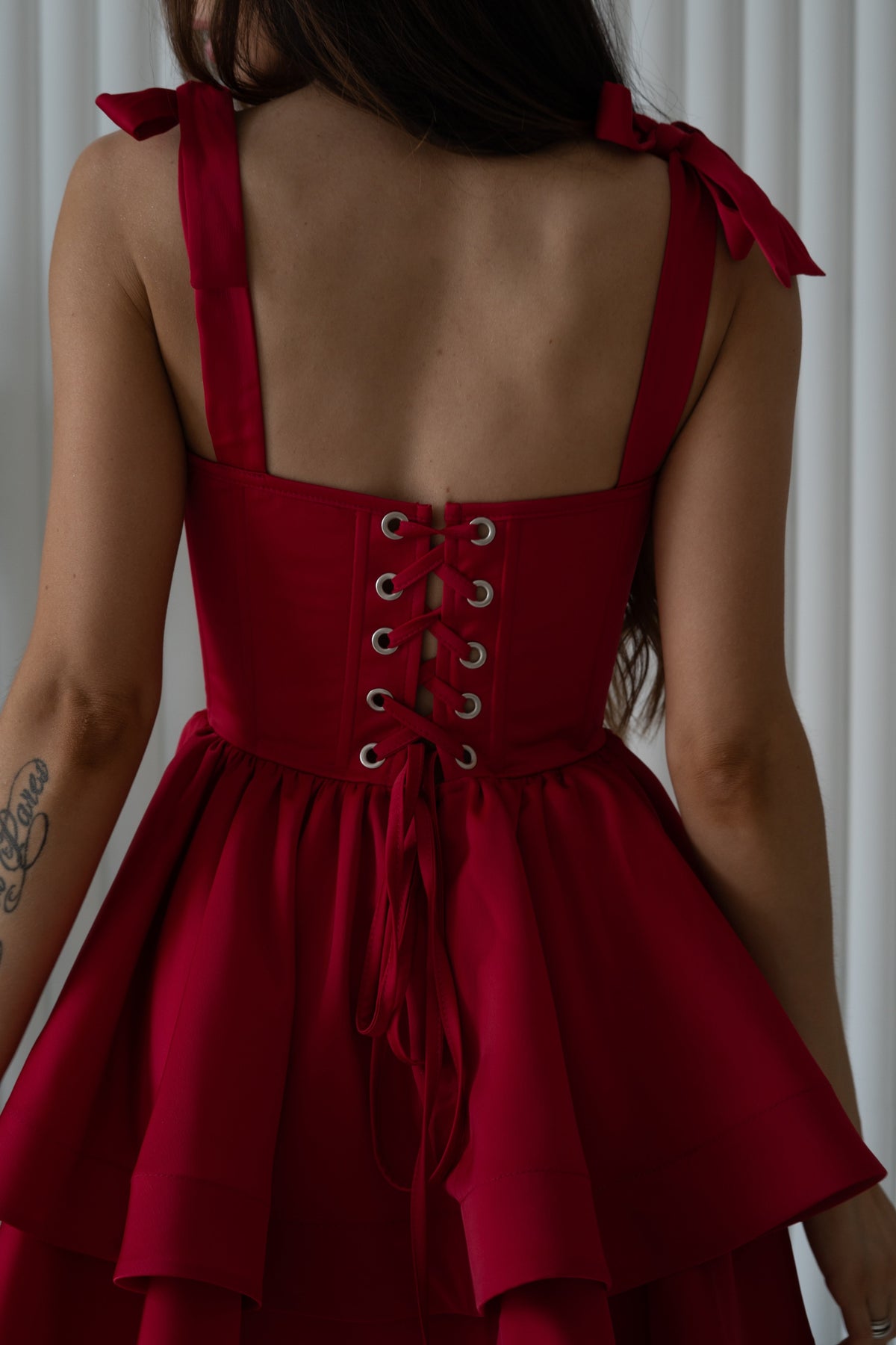 Grazia - Abito Donna Jolie Rosso Elegante