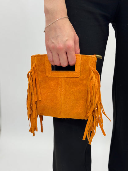 Desirée – Borsa Mini Con Dettaglio Frange E Stile Dinamico