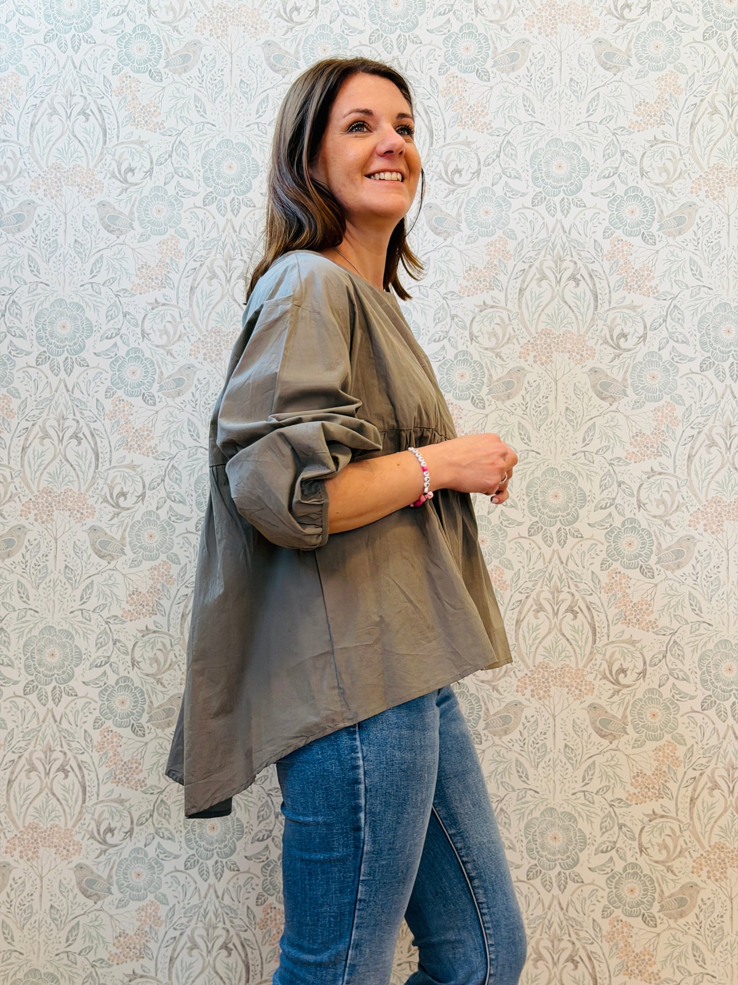 Barbara – Blusa Ricercata Dalla Vestibilità Fluida E Femminile