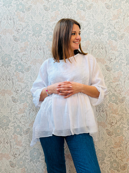 Beatrice – Blusa Elegante Dal Taglio Moderno E Raffinato