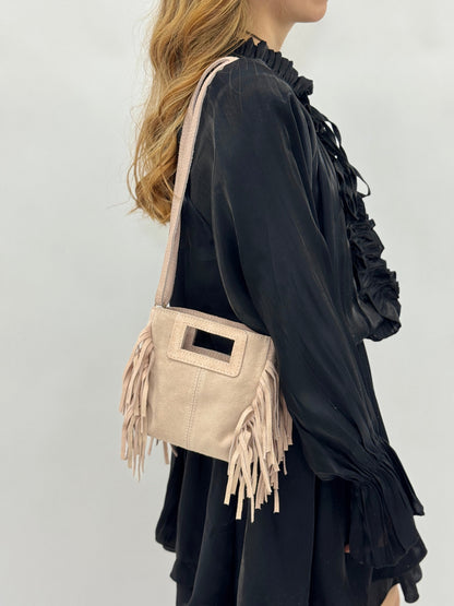 Desirée – Borsa Mini Con Dettaglio Frange E Stile Dinamico