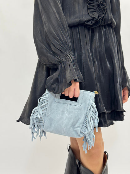 Desirée – Borsa Mini Con Dettaglio Frange E Stile Dinamico