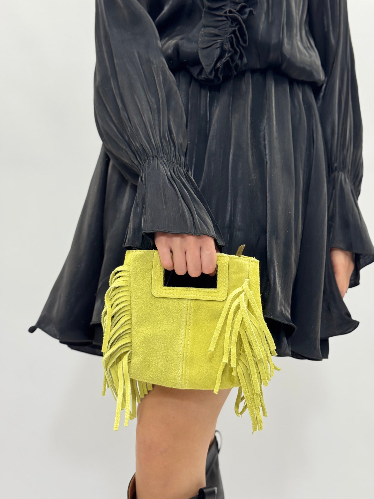 Desirée – Borsa Mini Con Dettaglio Frange E Stile Dinamico