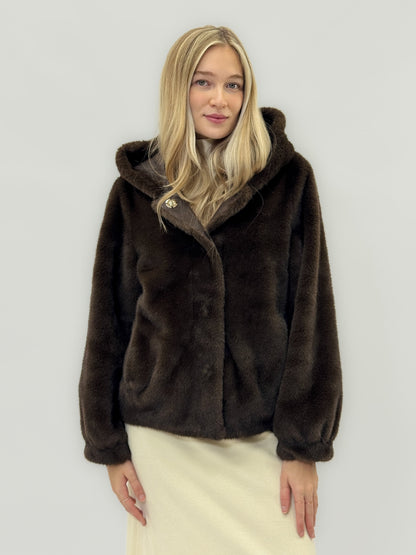 Jasmin - Giacca calda da donna con cappuccio elegante