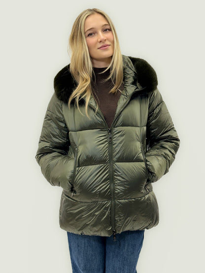 Jenny - Giacca calda da donna con cappuccio elegante