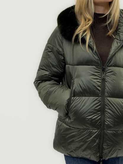 Jenny - Giacca calda da donna con cappuccio elegante