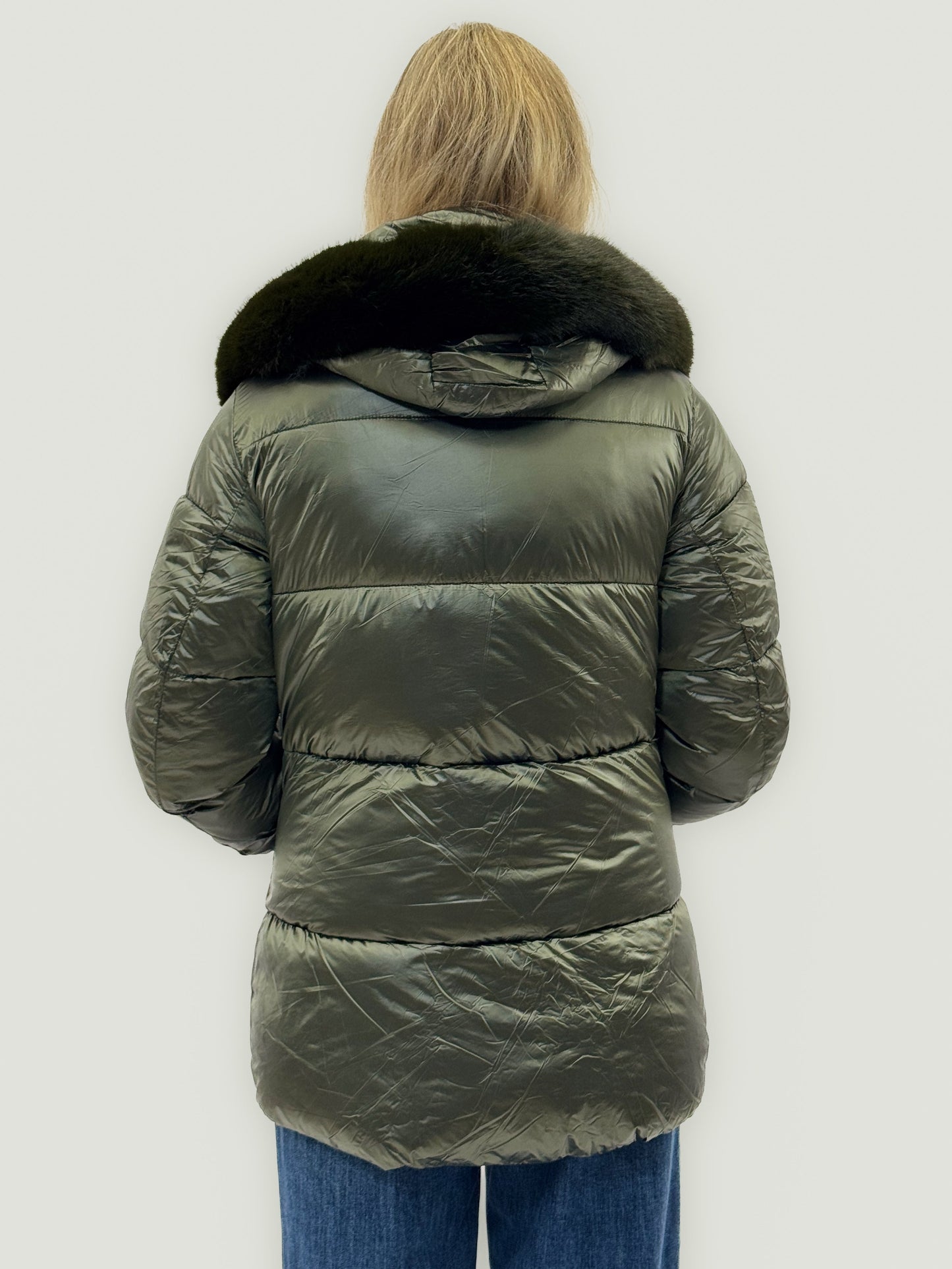 Jenny - Giacca calda da donna con cappuccio elegante