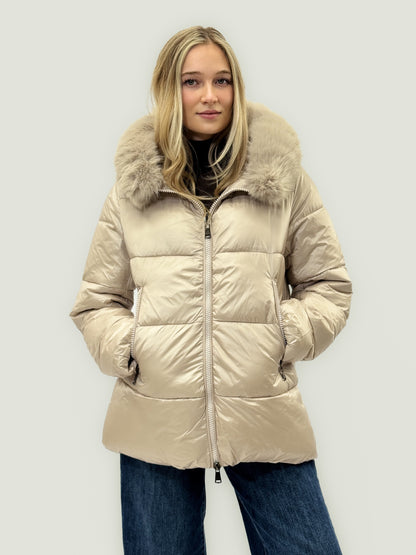 Jenny - Giacca calda da donna con cappuccio elegante