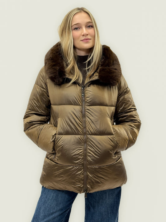 Jenny - Giacca calda da donna con cappuccio elegante