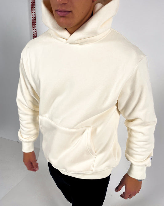 Kevin - Felpa Oversize Uomo Colore Bianco