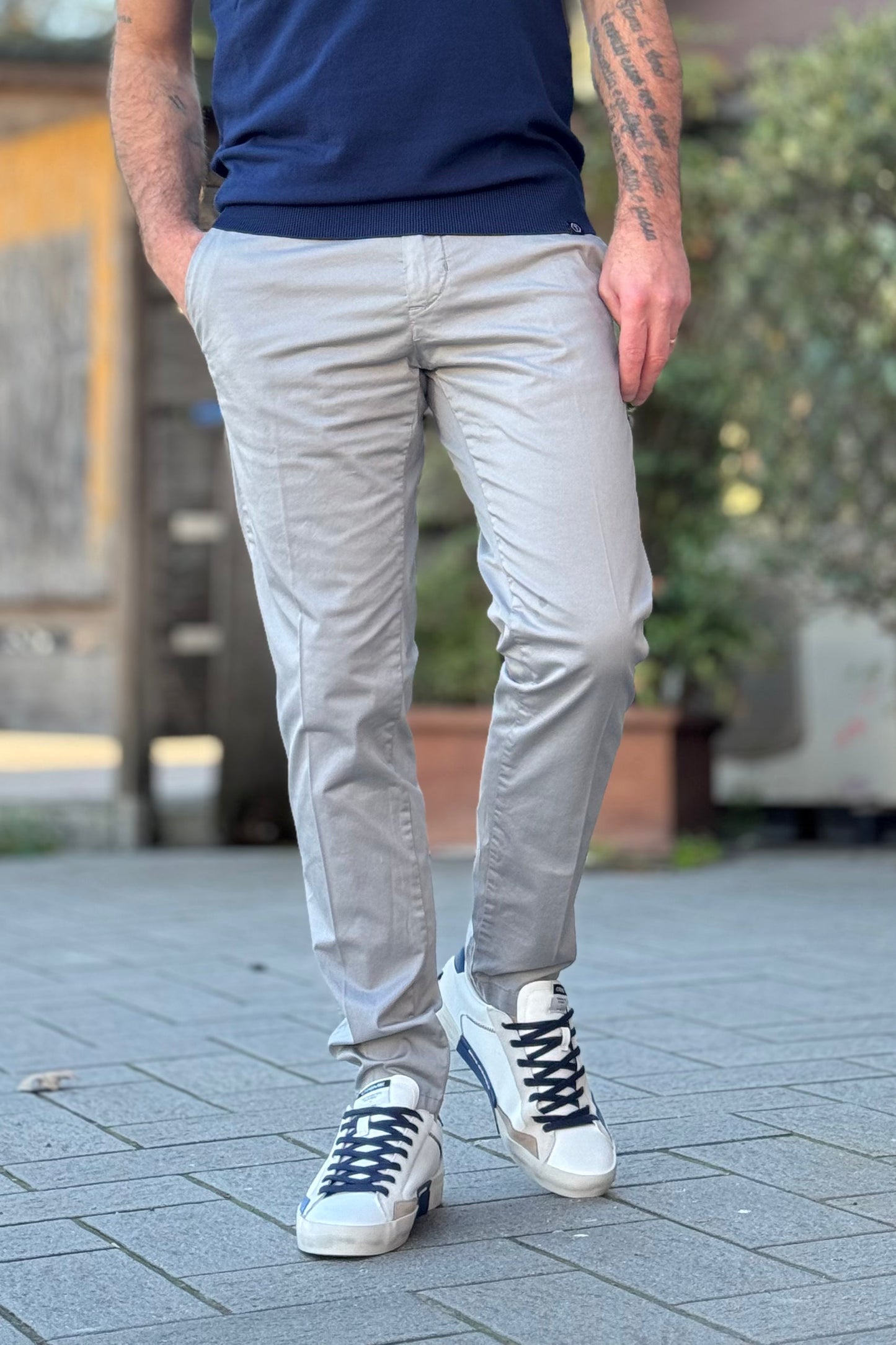 Desiderio - Pantalone Slim 5 Colori Uomo Contemporaneo