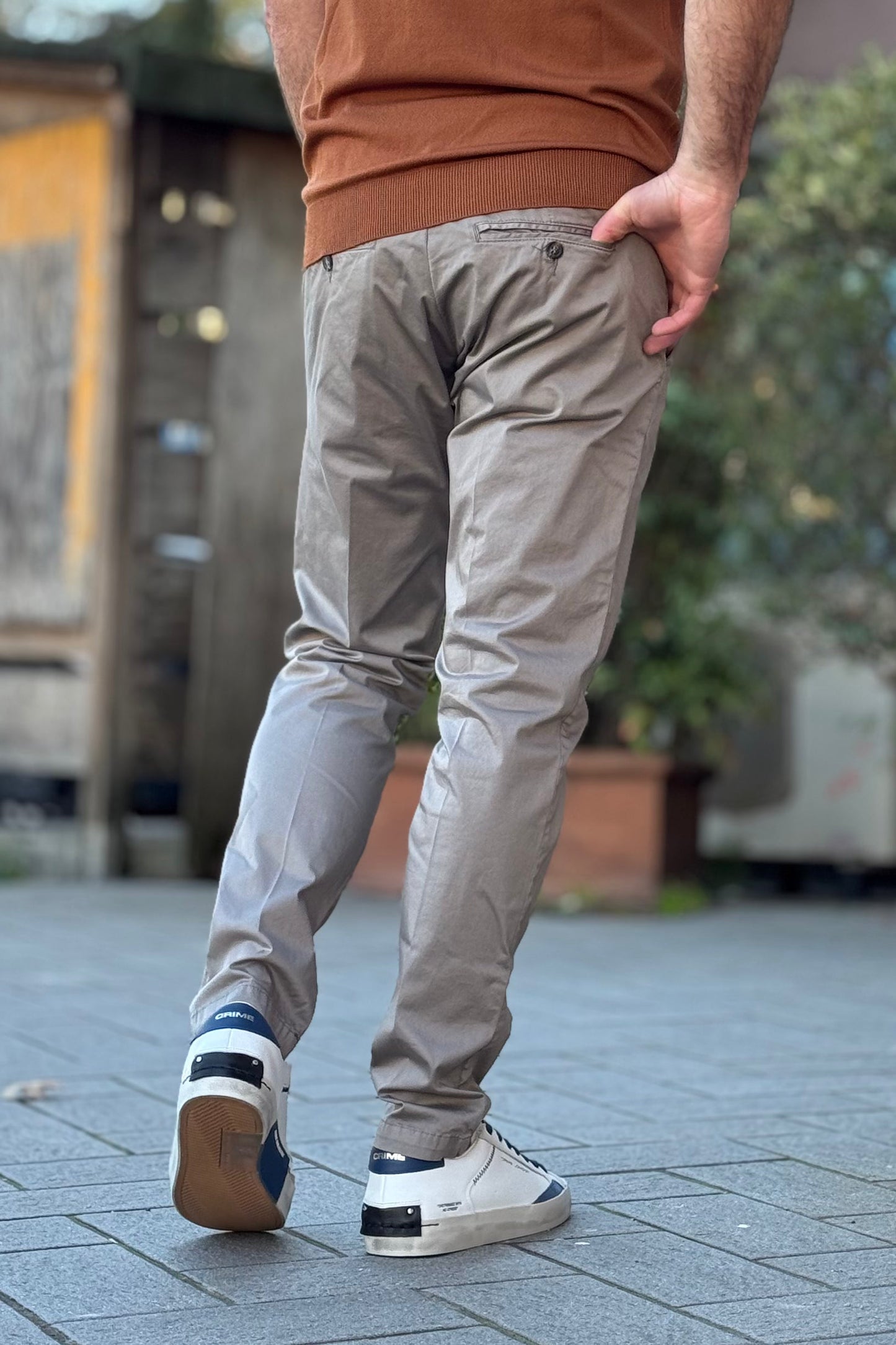 Desiderio - Pantalone Slim 5 Colori Uomo Contemporaneo