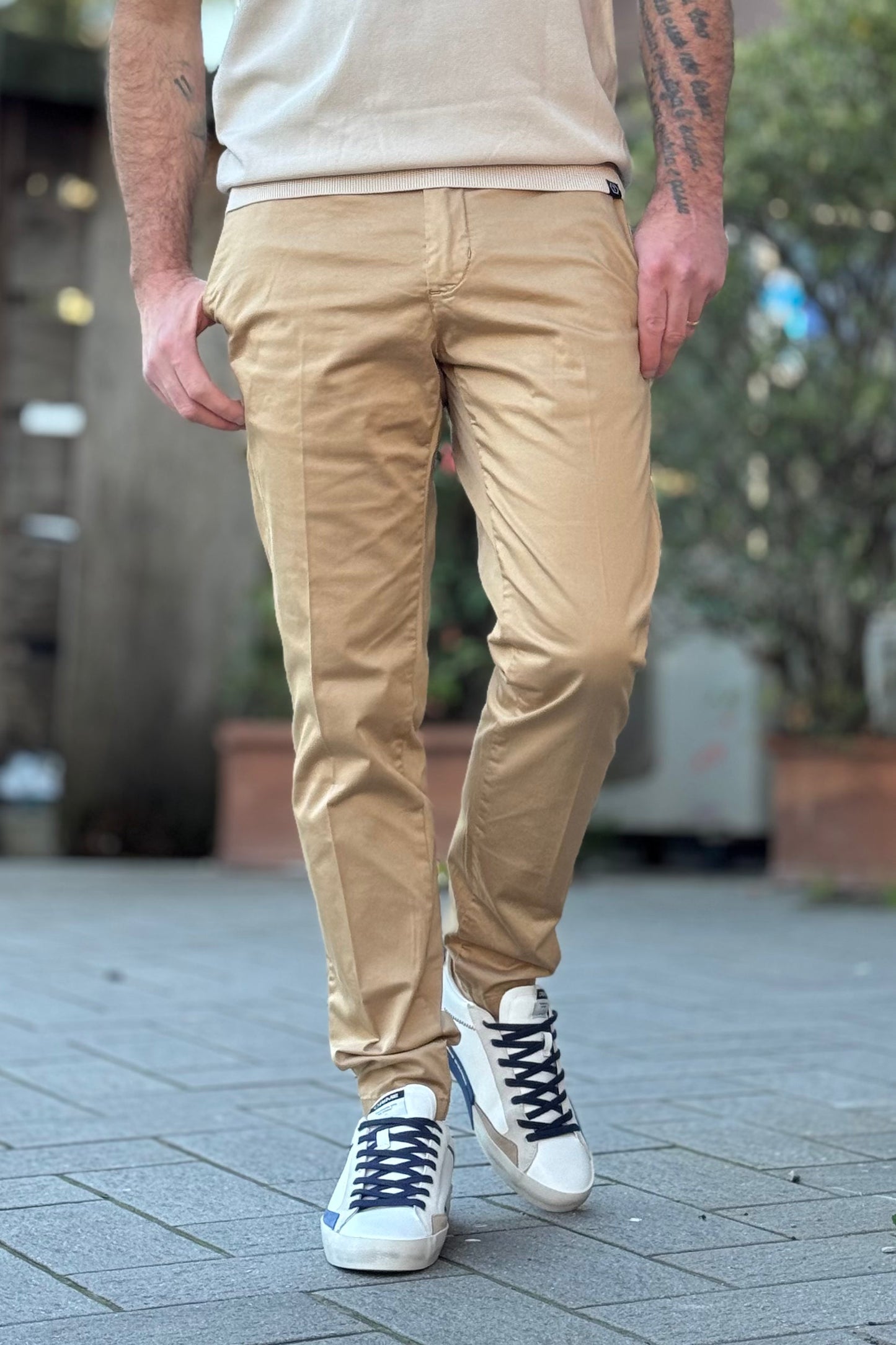 Desiderio - Pantalone Slim 5 Colori Uomo Contemporaneo