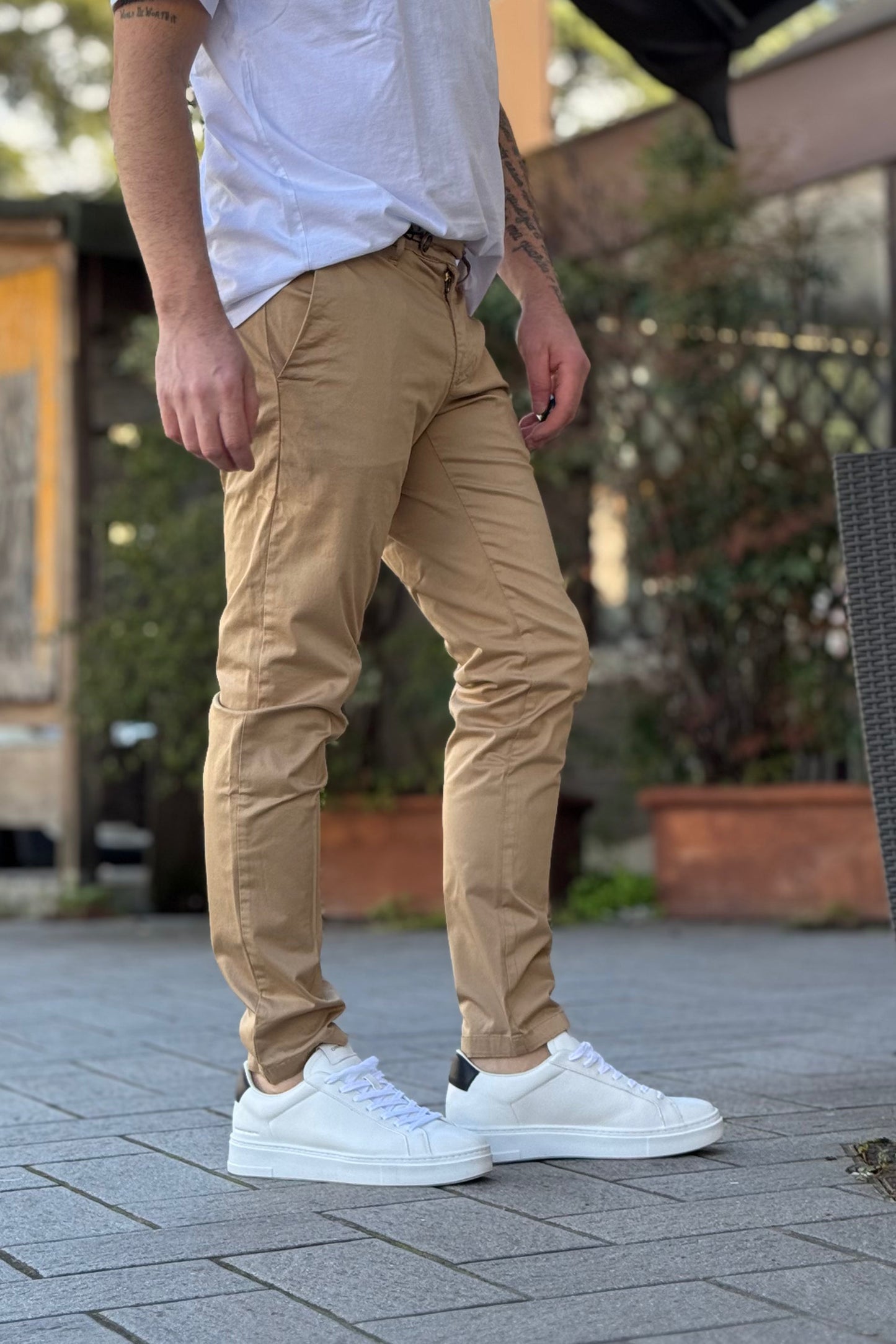 Desiderio - Pantalone Slim 5 Colori Uomo Contemporaneo