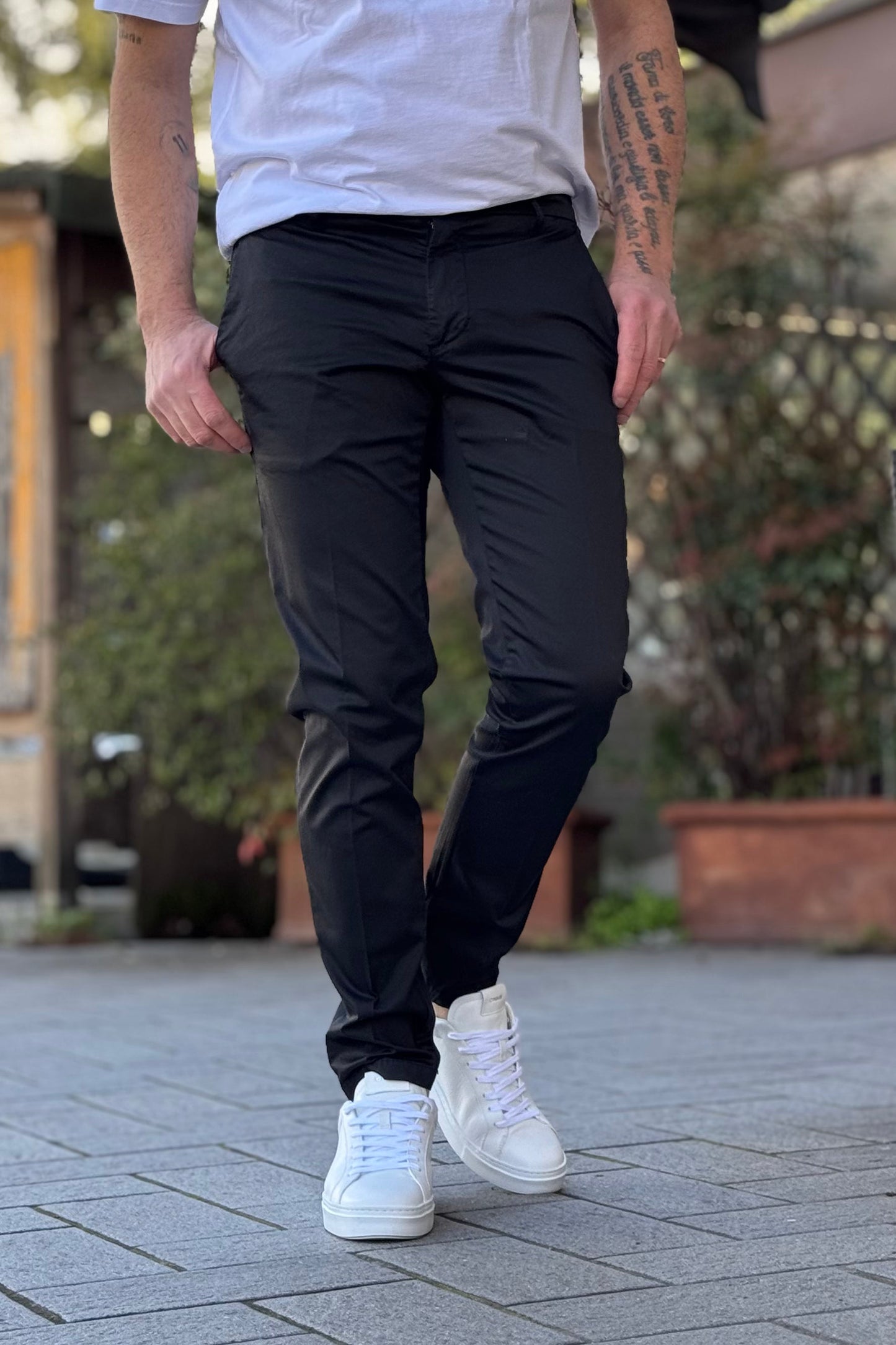 Desiderio - Pantalone Slim 5 Colori Uomo Contemporaneo