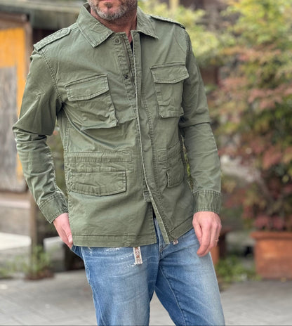 Dante - Camicia Essenziale Uomo Casual Contemporanea