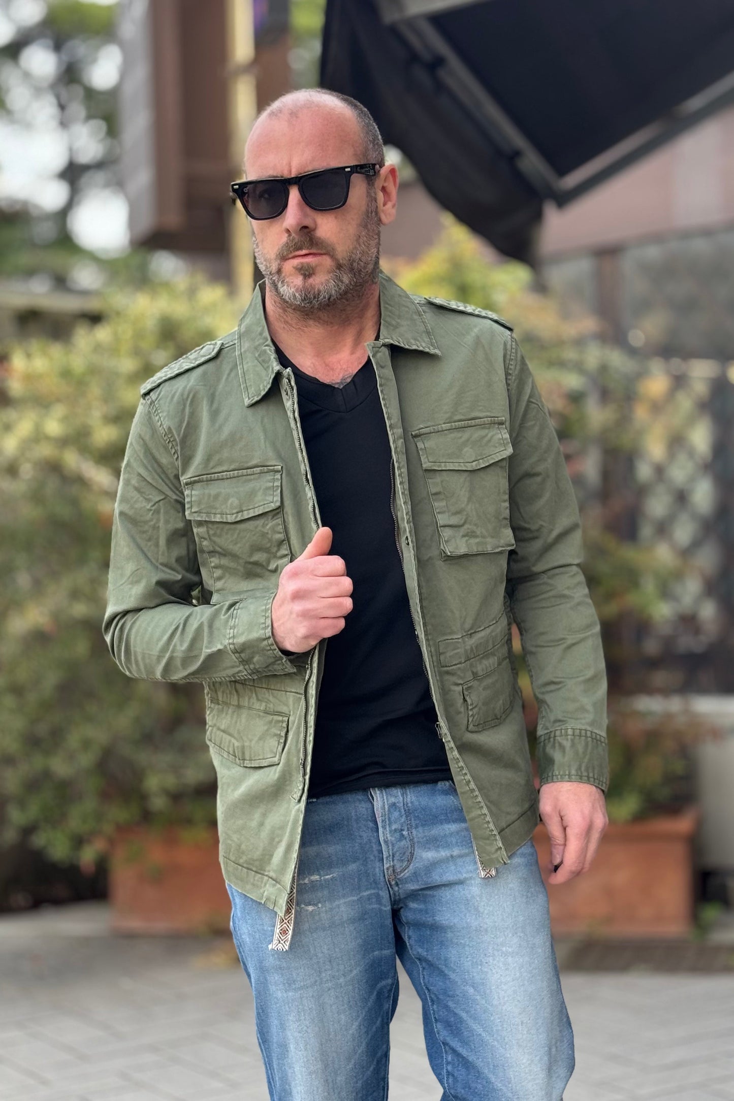 Dante - Camicia Essenziale Uomo Casual Contemporanea