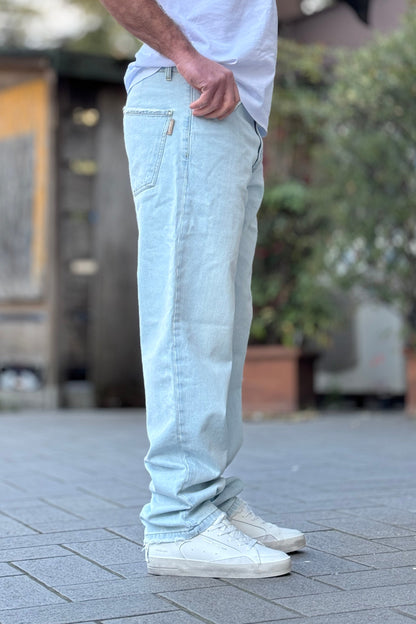 Ildebrando - Jeans Modello Largo Displaj Uomo Contemporaneo