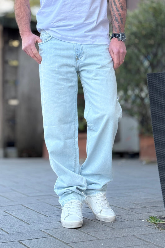 Ildebrando - Jeans Modello Largo Displaj Uomo Contemporaneo