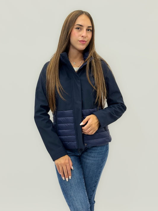 Kaira - Giacca Donna con Cappuccio Stile Tecnico