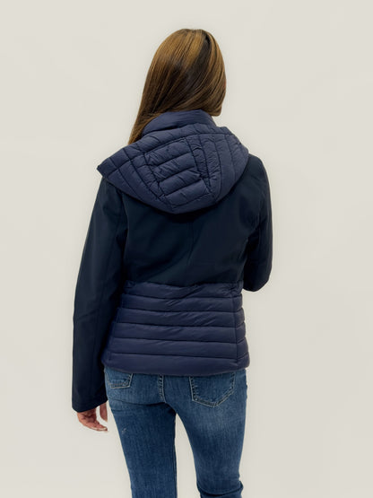 Kaira - Giacca Donna con Cappuccio Stile Tecnico