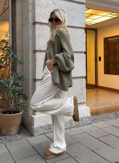 Violetta – Cardigan Oversize Donna Elegante