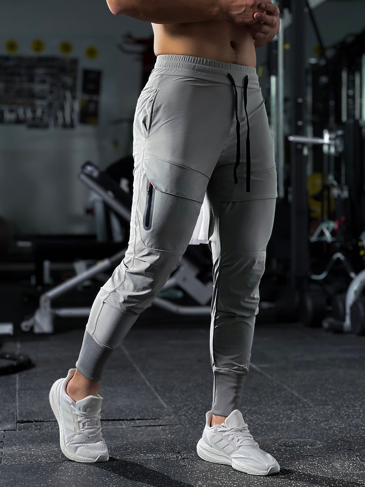 Rufinus - Cargo Jogger Athletic Uomo High Rib Traspirante