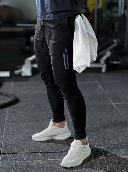 Rufinus - Cargo Jogger Athletic Uomo High Rib Traspirante
