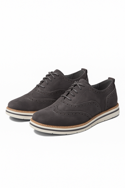 Ilena - Scarpe Donna Eleganti in Pelle Comode Grigio